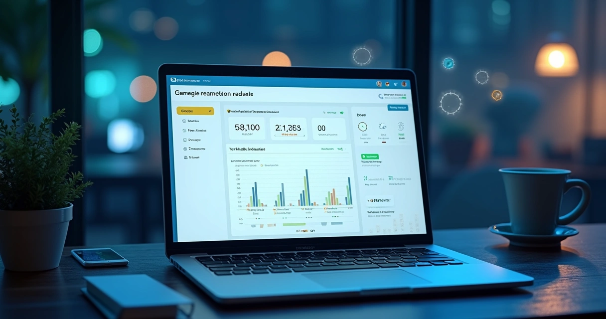 Painel de automação de LinkedIn com intervalos configurados e alertas de segurança