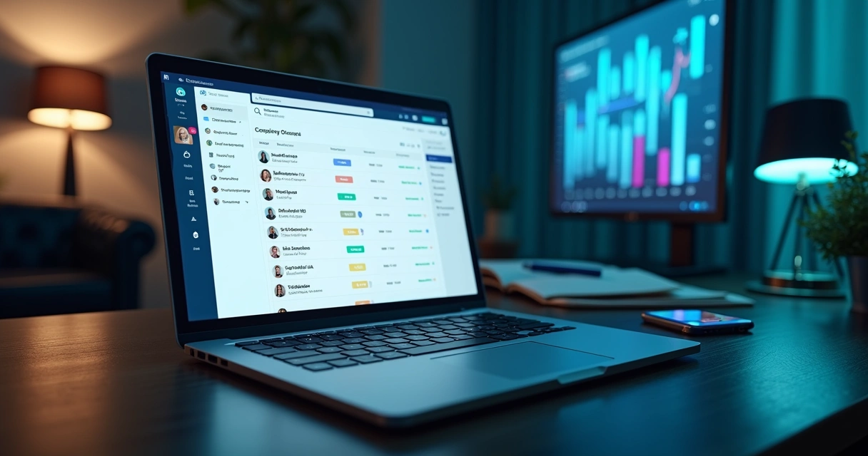 Painel com tags comportamentais organizando contatos do LinkedIn